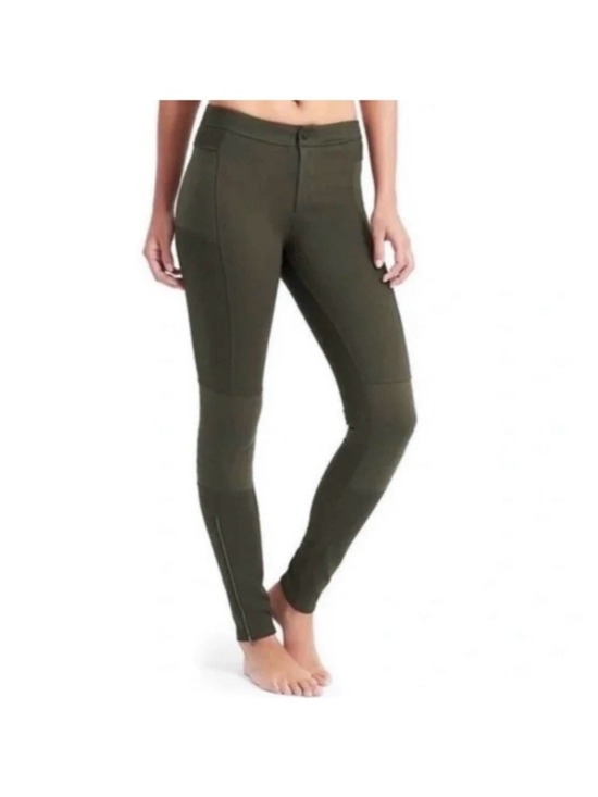 Athleta Pants - Athleta Trailsetter Ponte Pants Leggings Thyme Green Size 16 Tall